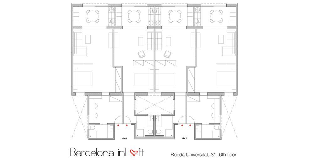 Barcelona Inloft Apartment Exterior foto